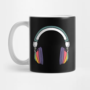 Headphones colorful Mug